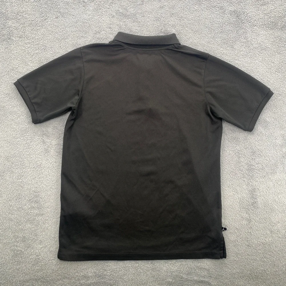 Jordan Polo Shirt Youth XL Black Red Jumpman Logo Dri-FIT Short Sleeve Top